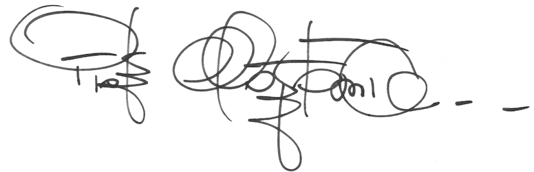 Piotr Wojtowicz — signature